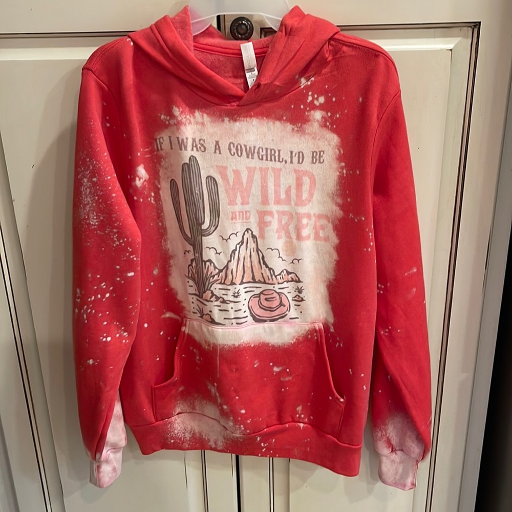 Miranda lambert send if I was a cowgirl I’d be wild free sweatshirt